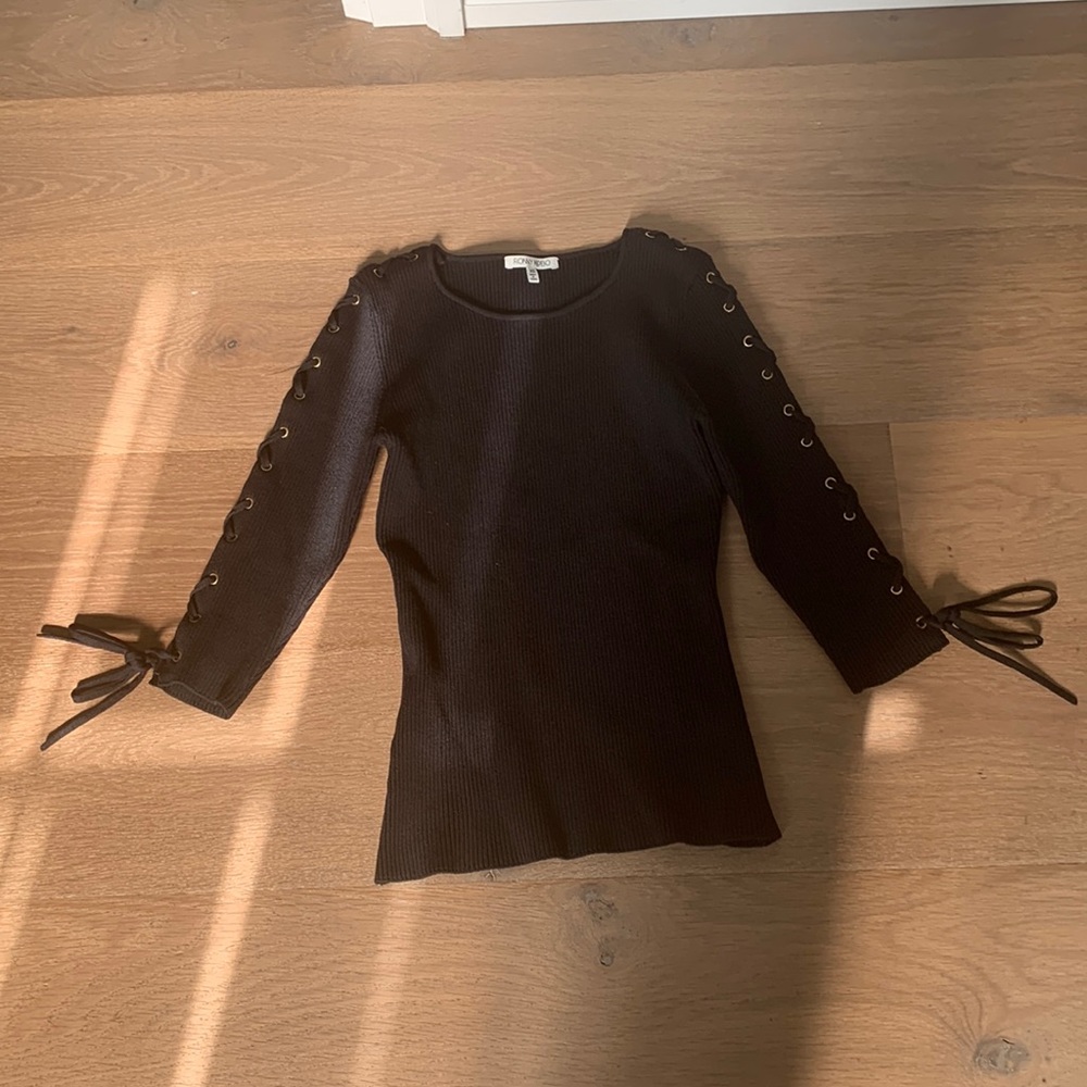 Ronny Kobo ribbed top xs